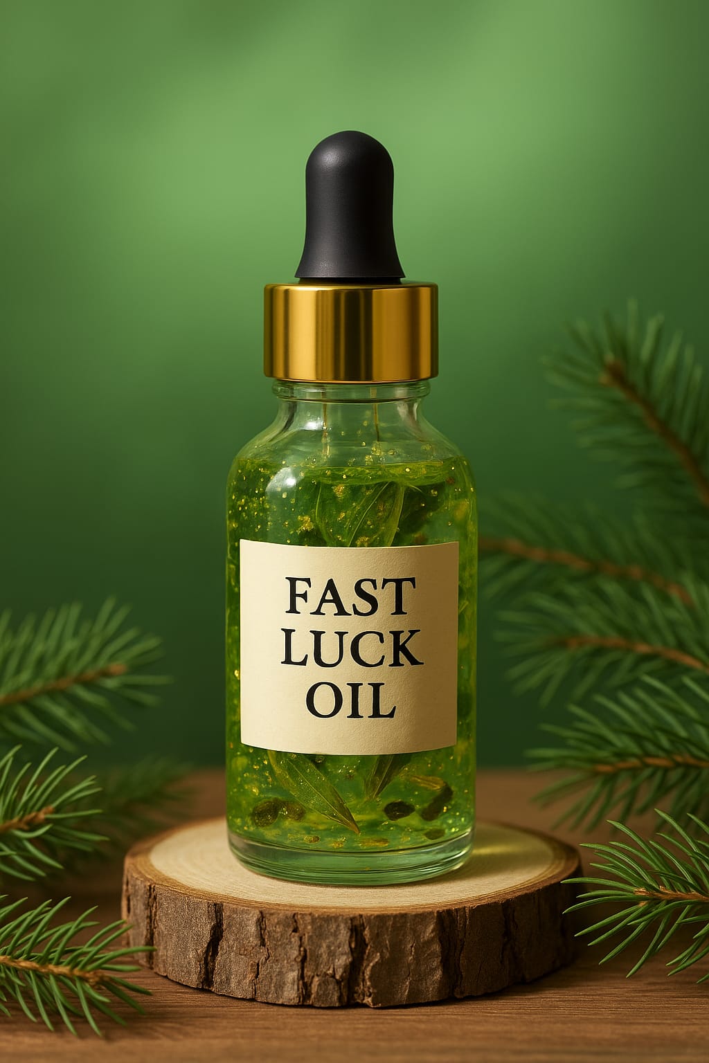 “Fast Luck Oil – Open Roads, Instant Blessings” A quick-acting ritual oil to invite luck, fortune, and good vibes.