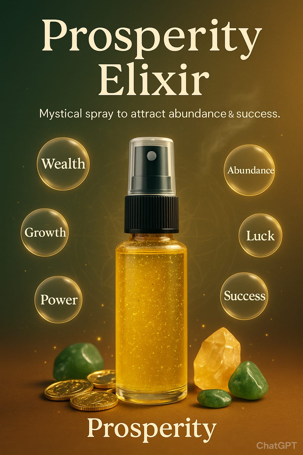 Prosperity Elixir – Attract Abundance, Wealth & Fortune