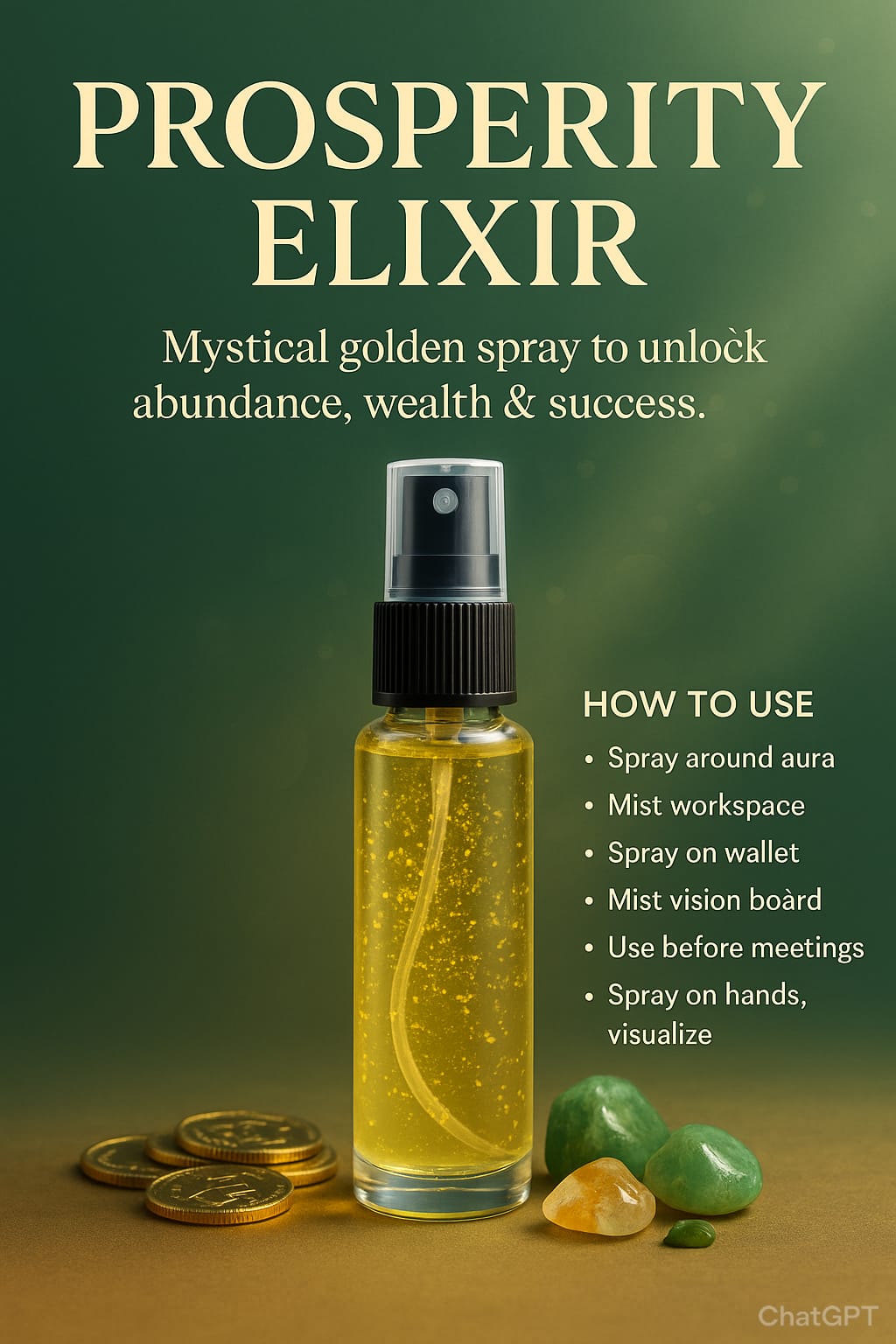 Prosperity Elixir – Attract Abundance, Wealth & Fortune