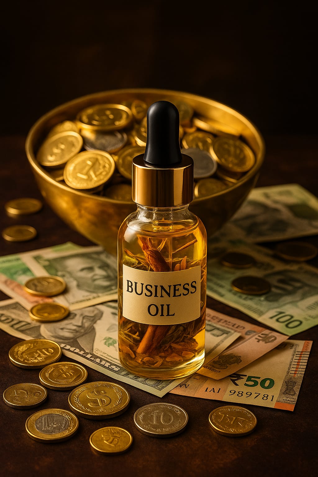 “Fortune Flame – Business Success Oil” Energize Your Enterprise, Attract Clients, Multiply Income
