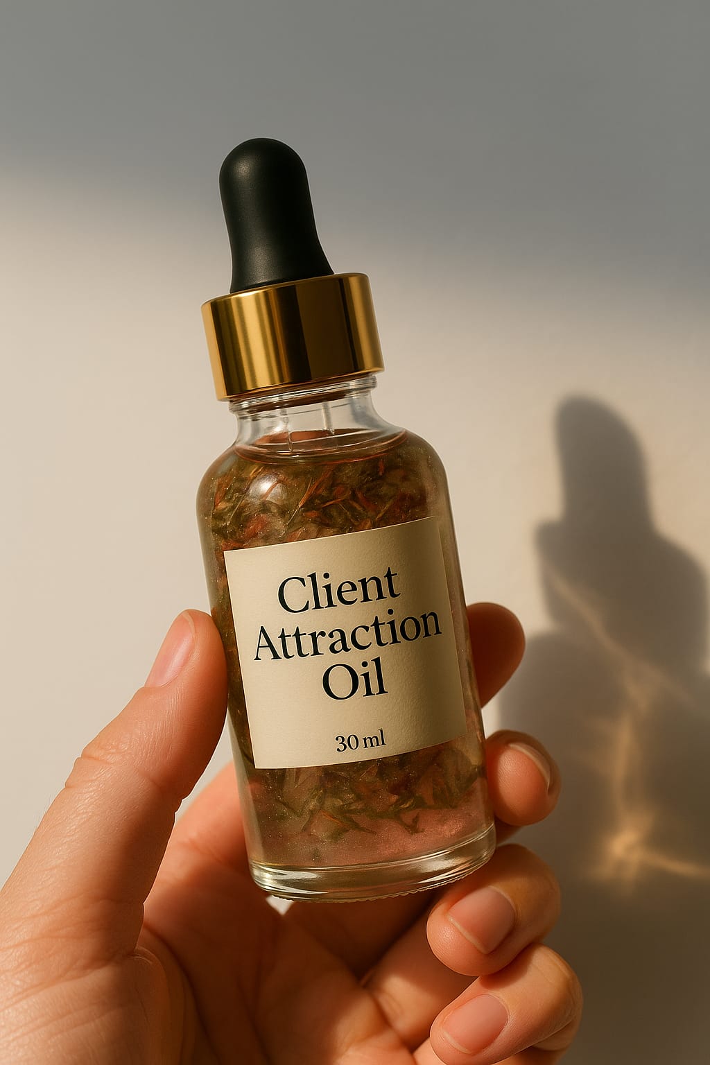 “Magnetic Aura – Client Attraction Oil” Attract Ideal Clients. Amplify Your Presence. Manifest Business Growth.