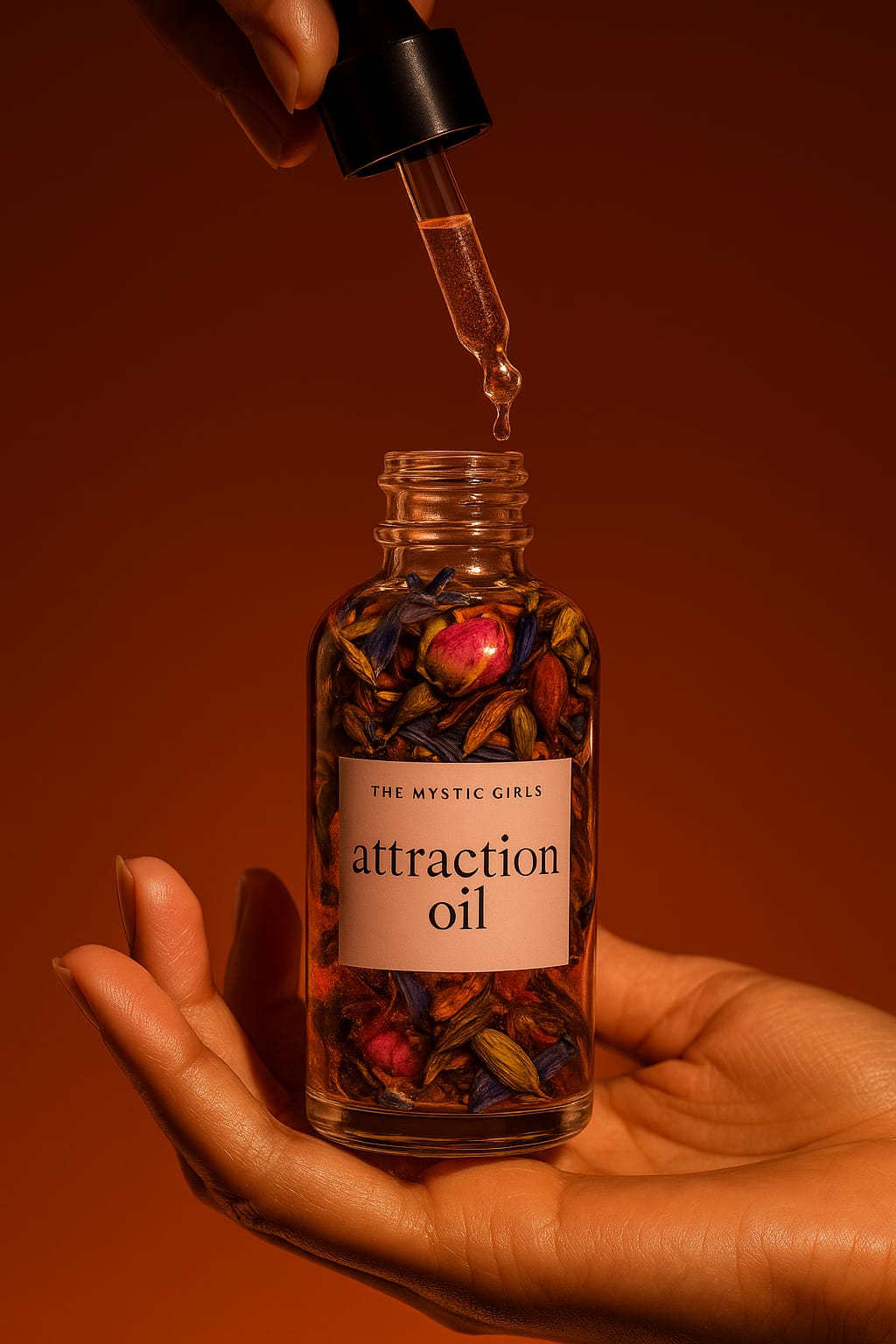 “Lunar Luxe – Attraction Oil” Amplify Your Aura. Draw in What You Desire.
