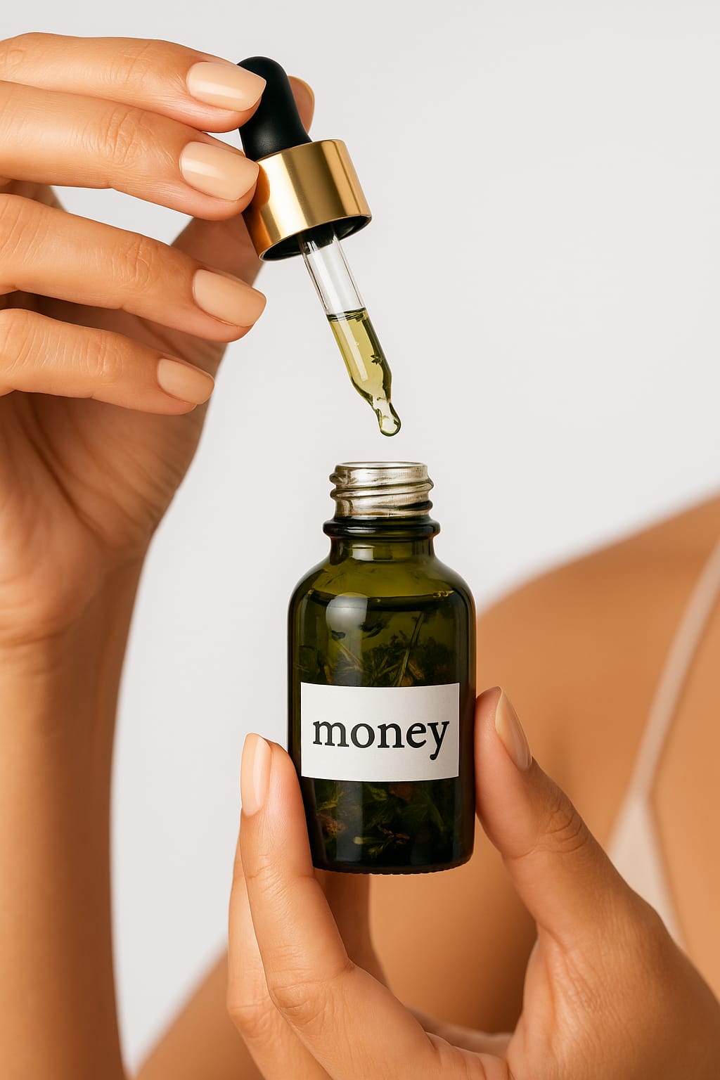 “Abundance Flow – Money Oil” Activate Wealth Energy. Manifest Cash Flow. Align with Prosperity.