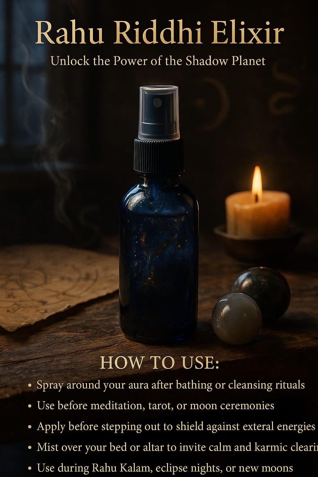 Rahu Riddhi Elixir – Unlock the Mystical Power of Rahu